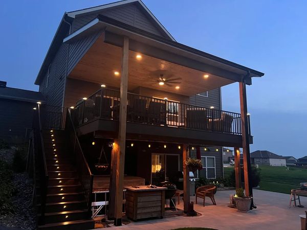 Big Pine Decks craftsmanship illustrating outdoor living spaces for homeowners in Elkhorn, NE