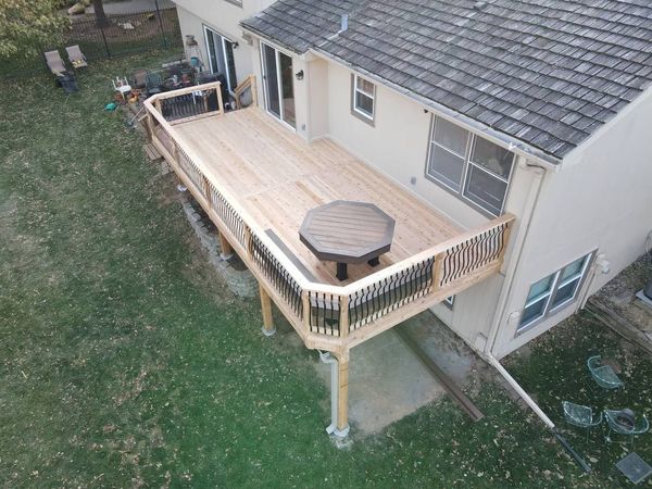 Big Pine Decks craftsmanship illustrating multi zone deck ideas for homeowners in Gretna, NE