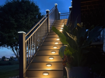 Deck accessories and lighting